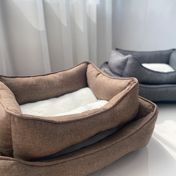 Warm Small Dog Square Kennel